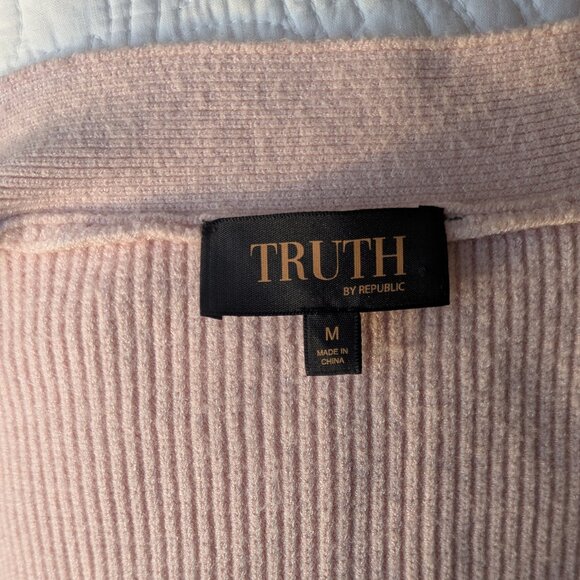 Chunky Pink Cardigan size M - Picture 7 of 13